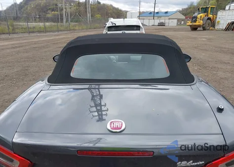 2017 Fiat 124 Spider Classica from USA, damaged, VIN JC1NFAEK7H0106877